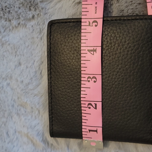 Urbancode London Pebbled Leather Wallet Black - Picture 10 of 13